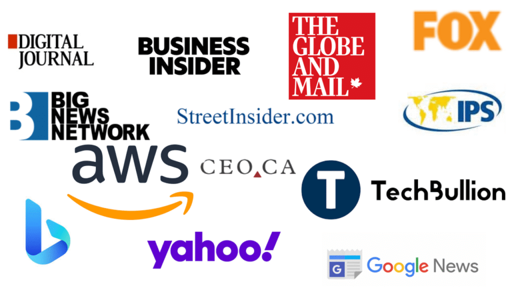 Logos of top media sites in Creative Linker’s $199 Standard Package for press release distribution, including Fox, Business Insider, AWS, Tech Bullion, and more.
